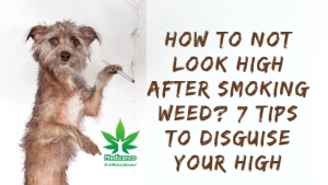 How to Not Look High After Smoking Weed?